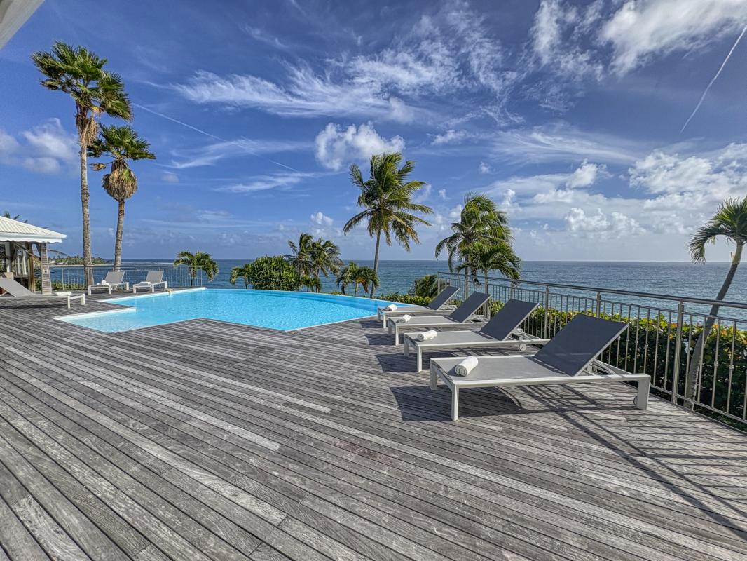 3.Location villa piscine Sainte Anne Guadeloupe_Vue Mer